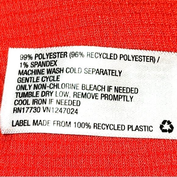 Ava & Viv NWOT Orange Long Balloon Sleeve Faux Wrap Dress Plus Size 2X - Picture 9 of 10